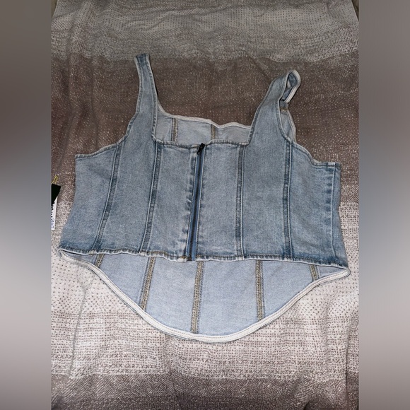 XL denim top - Picture 4 of 6